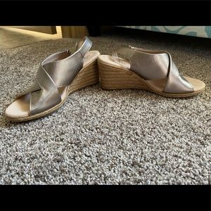 Clark’s Lafley Alaine Wedge Sandals Size 8